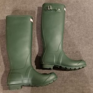 Green Hunter Boots